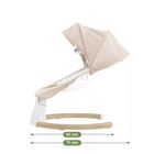 Tulano, Astrid 35, bujaczek leżaczek elektroniczny, beige