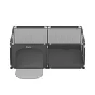 Tulano, Cozy 22, kojec dziecięcy, graphite, 180 cm