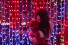 Twinkly, inteligentna kurtyna LED, 210 Rgb, 2,1m