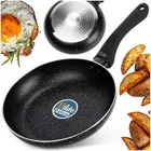 Vilde, Black Line, patelnia granitowa, 20 cm