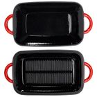 Vilde, Cast Enamel, brytfanna żeliwna emaliowana z pokrywką 2w1, 3,5l