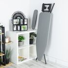 Vilde, deska do prasowania z rękawnikiem, szara, 140-39-92 cm