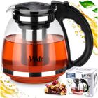 Vilde, dzbanek z zaparzaczem do herbaty, żaroodporny, szklany, 1,5 l