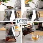 Vilde, dzbanek z zaparzaczem spustowym do herbaty, szklany, 880 ml