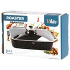 Vilde, Granitica, brytfanna granitowa z pokrywką, 3,5l, 35-23-12 cm