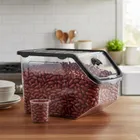 Vilde, pojemnik na warzywa i owoce, z pokrywką, przezroczysty, 12 l