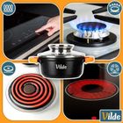 Vilde, Terruna Aroma, garnek ze szklaną pokrywką, granitowy, 16 cm, 1,2l