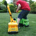 Wader, Middle Truck, dźwig, żółty