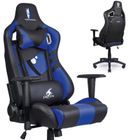 Warrior Chairs, fotel gamingowy, Dragon, niebieski