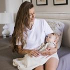 Zaffiro, Malaga, śpiworek do spania, muślinowy, TOG 1.5, vanilla, 0-6m