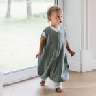 Zaffiro, Malaga, śpiworek do spania z nogawkami, muślinowy, TOG 1.5, mint, 1-2l