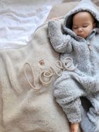 Zaffiro, Nevada, koc wełniany, 75-100 cm, beige