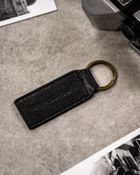 Zestaw prezentowy: Portfel, Brelok, czarny, skórzany, Peterson