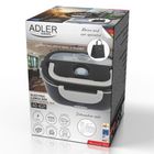 Adler, pojemnik na żywność z torbą termiczną, 5 litrów, 12V, 230V