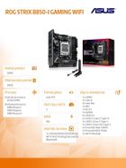 Asus, płyta główna, ROG STRIX B850-I GAMING WIFI