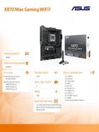 Asus, płyta główna, X870 MAX GAMING WIFI7