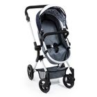 Bayer Design, Neo Vario Combi, głęboki wózek dla lalek z torbą, granatowy