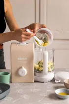 Beaba, Babycook Express, urządzenie do gotowania na parze i miksowania, 4w1, Clay Earth