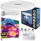 Berdsen, antena wewnętrzna zewnętrzna TV, ultra HD 4K, biała, BD-955