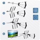 Berdsen, antena zewnętrzna kierunkowa TV, ultra HD 4K, BD-950