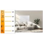 Berdsen, grzejnik na podczerwień, promiennik podczerwieni, z pilotem i aplikacją, 600 W, BD-981