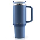 Berdsen, termos próżniowy, kubek ze słomką, granatowy, 1180 ml