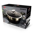 Berlinger Haus, Shiny Black, garnek granitowy, 6.1l