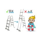 Bestway, basen ogrodowy, stelażowy, zestaw 13w1, 610-366-122 cm