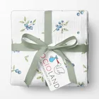 Bocioland, pieluszki muślinowe, zielony, 70-70 cm, 3 szt.