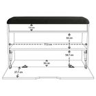 Boximo, Soto, szafka na buty z siedziskiem i schowkiem, 80-50-35 cm