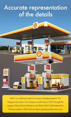 Cada, Shell, Stacja Paliw, klocki konstrukcyjne, 1309 elementów