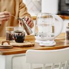 Camry, czajnik szklany z zaparzaczem oraz regulacją temperatury, 2l, 60–100°C