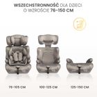 Caretero, Falcon, I-Size, fotelik samochodowy, navy, 76-150 cm