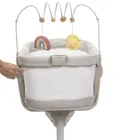 Chicco, Baby Hug Armonia, 4w1: łóżeczko, leżaczek i krzesełko do karmienia, motherpearl