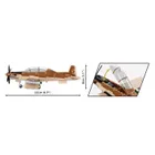 Cobi, Armed Forces, Beechcraft AT-6 Wolverine, klocki, 263 elementy