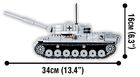 Cobi, Small Army, World of Tanks, Leopard, klocki, 470 elementów