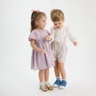 Cool Club, Komplet chłopięcy, Body muślinowe z długim rękawem, Szorty, Szelki, mix