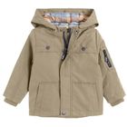 Cool Club, Kurtka chłopięca z kapturem, 3w1, khaki, brązowa