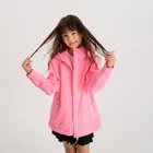 Cool Club, Przeciwdeszczowa kurtka dziewczęca z kapturem, różowa