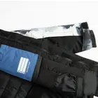 Cool Club, Wodoszczelna kurtka narciarska chłopięca z kapturem, ocieplana, czarno-biała