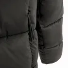 Czarna ocieplana kurtka z kapturem NOWEAR