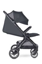 Easywalker, Jackey2 XL, przestronny, samoskładający się wózek spacerowy z kołami XL, Midnight Black