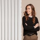 Eurofirany, firana gotowa, Loreta, 80-270 cm, biały