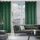 Eurofirany, zasłona zaciemniająca gotowa, D91 Rosa, 140-250 cm, zielona