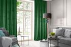Eurofirany, zasłona zaciemniająca gotowa, na taśmie, Rosa, 140-270 cm, zielony