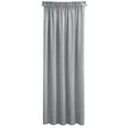 Eurofirany, zasłona zaciemniająca gotowa, Sibel, na taśmie, 140-270 cm, szary