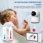 Extralink, Reya, MO570, niania elektroniczna z monitorem, obracana, 5 cali