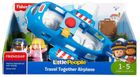 Fisher-Price, Little People, Samolot Małego Odkrywcy, zabawka z figurkami