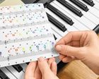 Gadget Master, naklejki do nauki gry na pianinie, keyboardzie, fortepianie