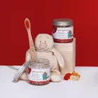 Georganics, organiczna pasta do zębów dla dzieci z fluorem w słoiku, strawberry, 60 ml